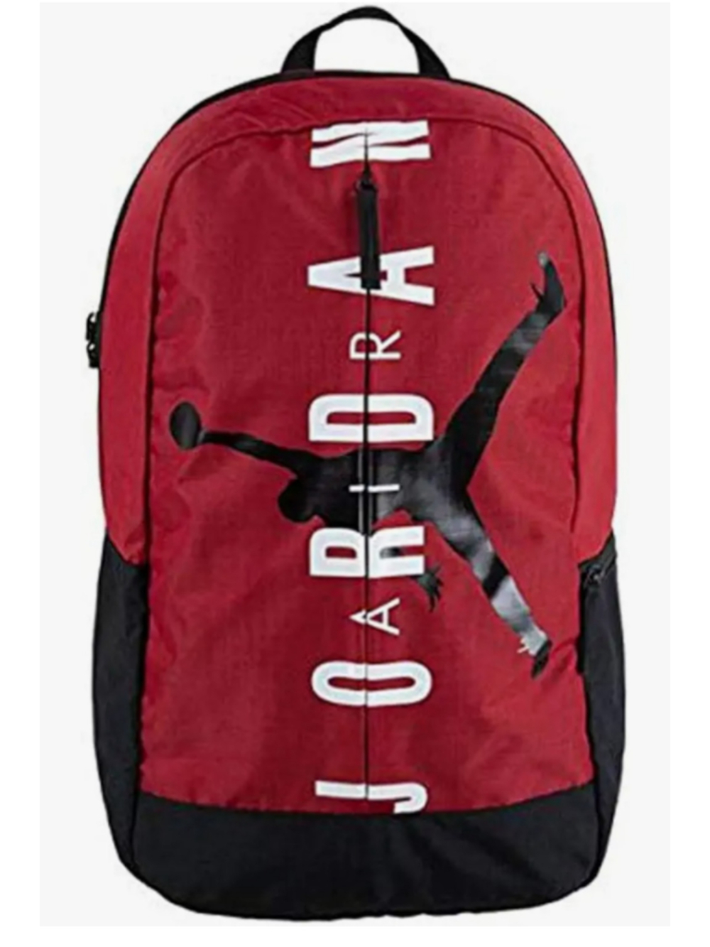 NWT Nike Air Jordan Jumpman Red Black Backpack Laptop School Travel Bag